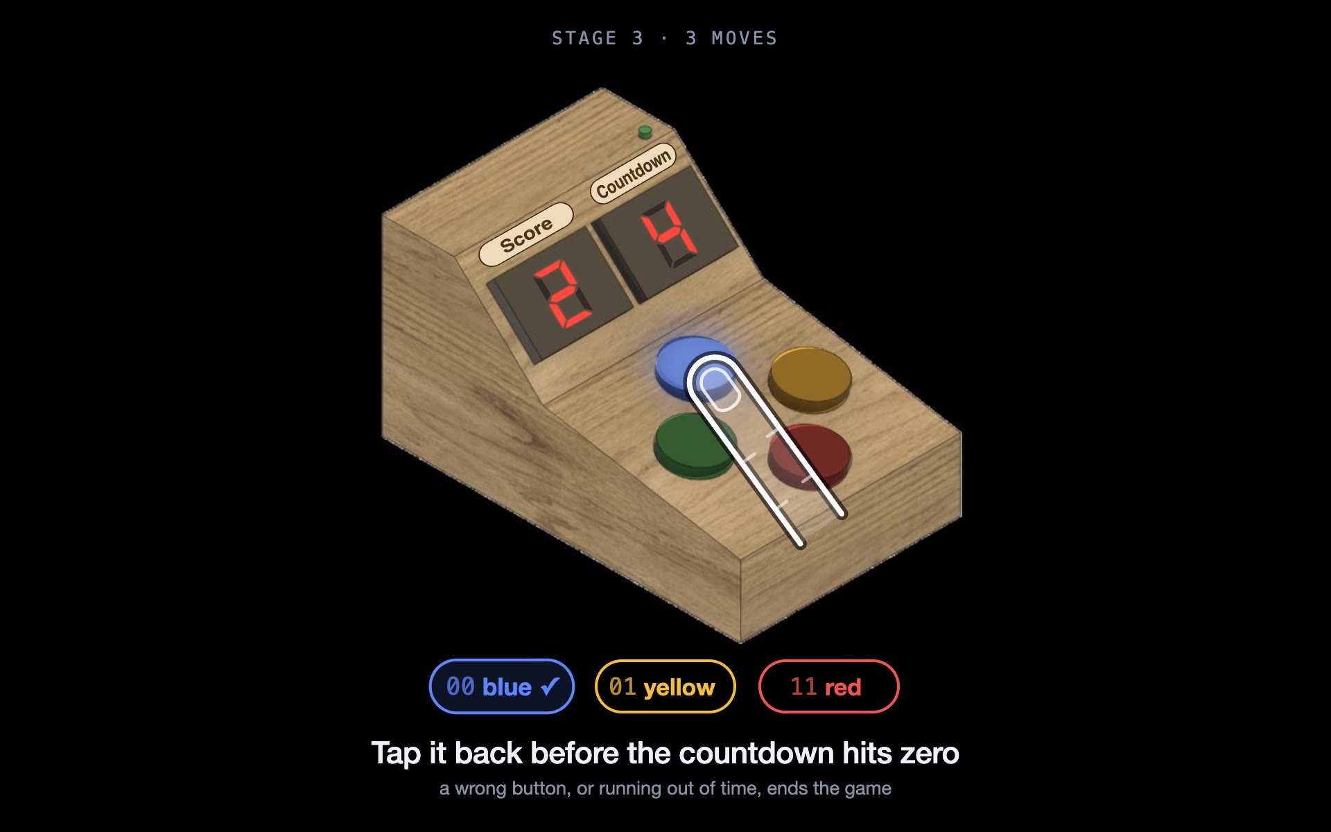 how a round works: one random number, sliced into moves, then played